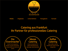 Tablet Screenshot of frankfurter-barcatering.de